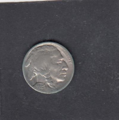 Beschrijving: 5 Cent BUFFALO